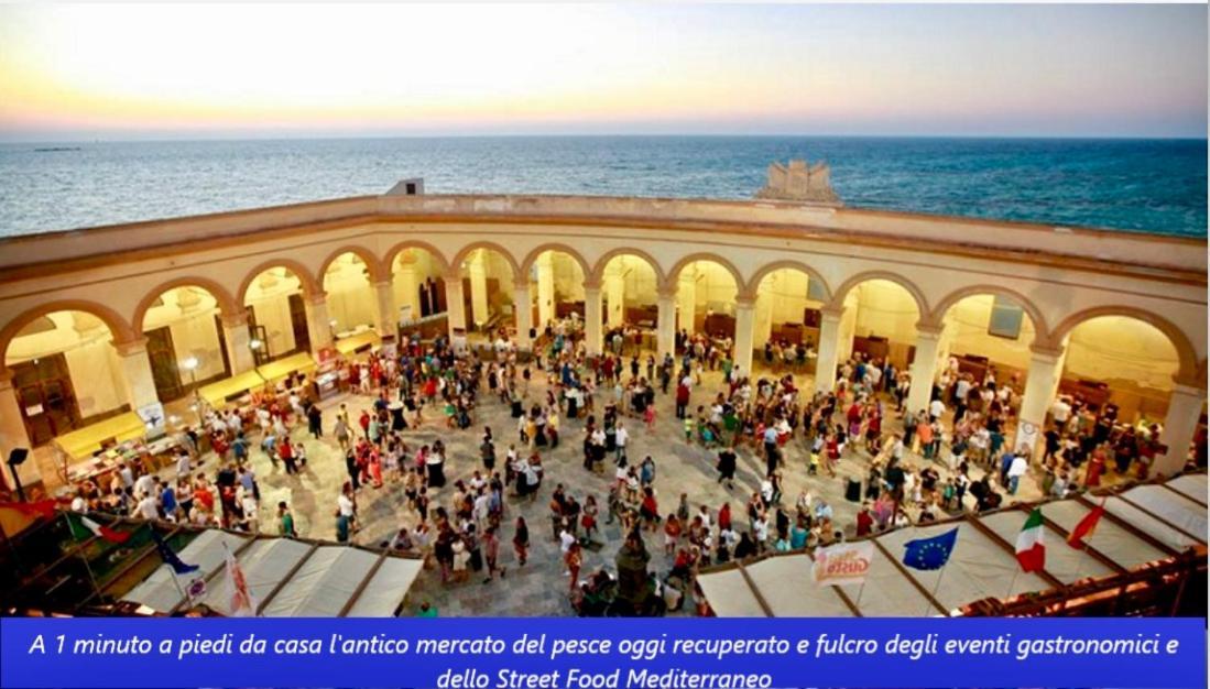 Be Mediterraneo, In Centro Sul Mare - In The Center Beach Front - 80 Mq Trapani Exteriör bild