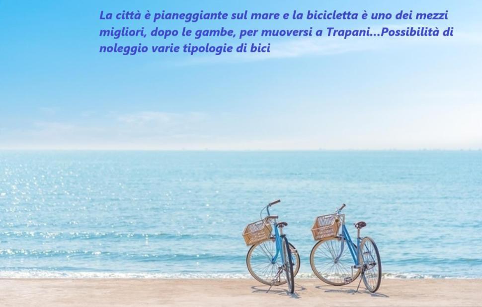 Be Mediterraneo, In Centro Sul Mare - In The Center Beach Front - 80 Mq Trapani Exteriör bild