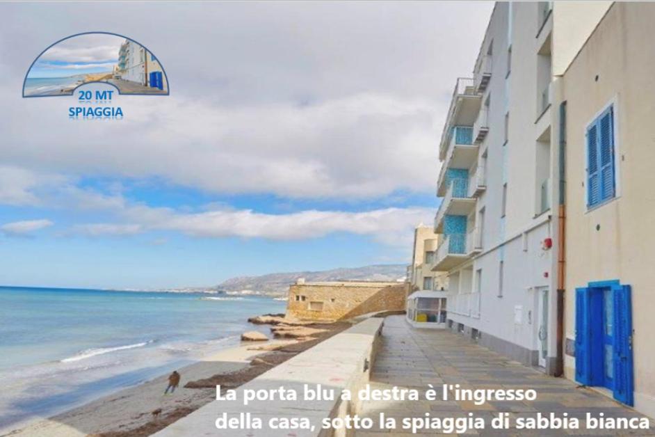Be Mediterraneo, In Centro Sul Mare - In The Center Beach Front - 80 Mq Trapani Exteriör bild