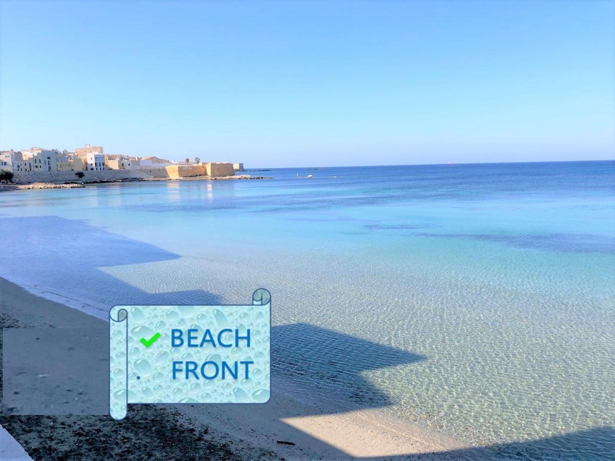 Be Mediterraneo, In Centro Sul Mare - In The Center Beach Front - 80 Mq Trapani Exteriör bild